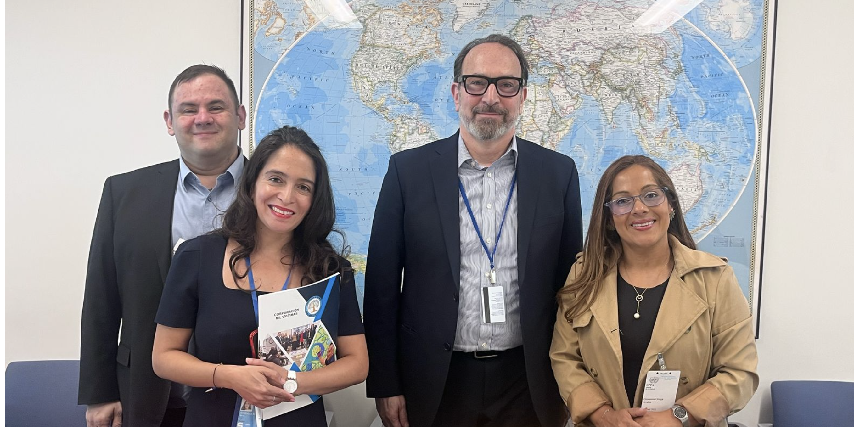 POR LA JUSTICIA Y LA DIGNIDAD: MILVICTIMAS LLEVA LA VOZ DE LAS VÍCTIMAS A LA MISIÓN ONU COLOMBIA